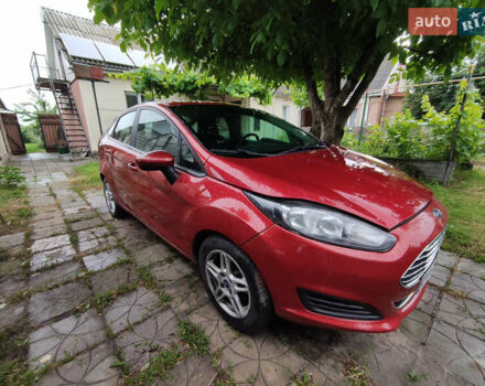 Красный Форд Фиеста, объемом двигателя 1.6 л и пробегом 167 тыс. км за 7500 $, фото 2 на Automoto.ua