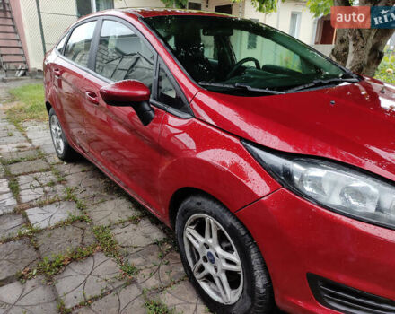 Красный Форд Фиеста, объемом двигателя 1.6 л и пробегом 167 тыс. км за 7500 $, фото 1 на Automoto.ua