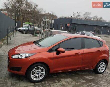 Красный Форд Фиеста, объемом двигателя 1.6 л и пробегом 92 тыс. км за 9100 $, фото 1 на Automoto.ua