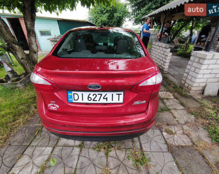 Красный Форд Фиеста, объемом двигателя 1.6 л и пробегом 167 тыс. км за 7500 $, фото 5 на Automoto.ua