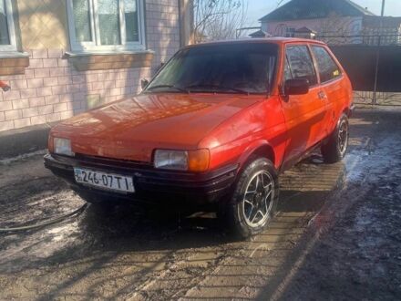 Красный Форд Фиеста, объемом двигателя 1.6 л и пробегом 1000 тыс. км за 595 $, фото 1 на Automoto.ua