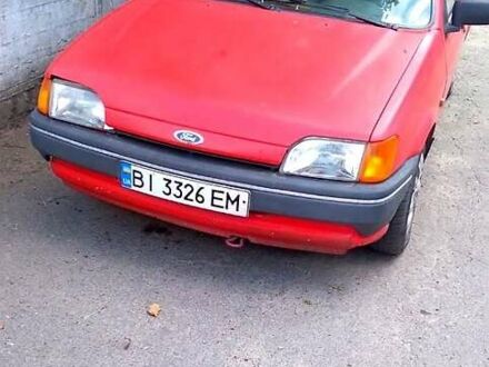 Форд Фієста 1991 у Кременчуге на Automoto.ua Червоний Форд Фієста, об'ємом двигуна 1.8 л та пробігом 58 тис. км за 1500 $, фото 1 на Automoto.ua