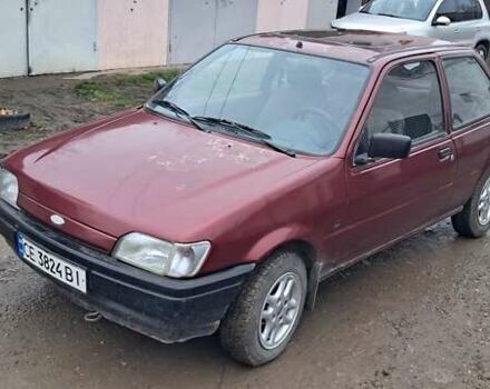 Красный Форд Фиеста, объемом двигателя 1.12 л и пробегом 100 тыс. км за 1066 $, фото 1 на Automoto.ua