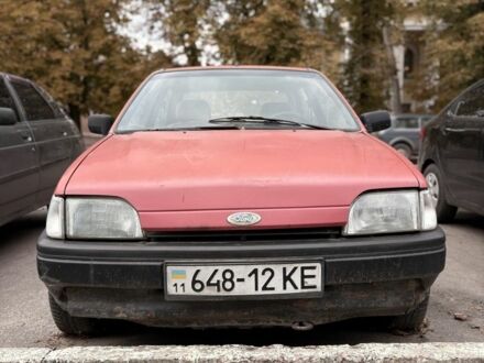 Форд Фієста 1993 у Прилуках на Automoto.ua Червоний Форд Фієста, об'ємом двигуна 1.1 л та пробігом 400 тис. км за 240 $, фото 1 на Automoto.ua