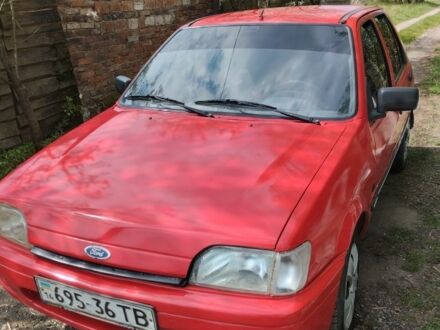 Форд Фієста 1994 у Житомирі на Automoto.ua Червоний Форд Фієста, об'ємом двигуна 0 л та пробігом 300 тис. км за 1400 $, фото 1 на Automoto.ua