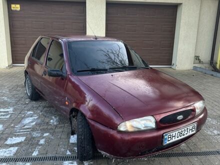 Красный Форд Фиеста, объемом двигателя 1.2 л и пробегом 166 тыс. км за 1300 $, фото 1 на Automoto.ua