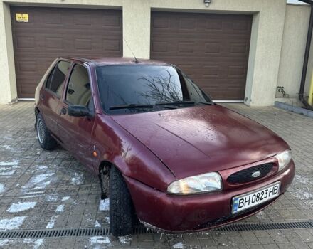 Красный Форд Фиеста, объемом двигателя 1.25 л и пробегом 166 тыс. км за 1300 $, фото 1 на Automoto.ua