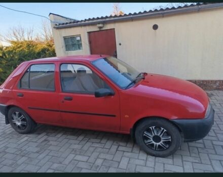 Красный Форд Фиеста, объемом двигателя 1.3 л и пробегом 135 тыс. км за 1850 $, фото 1 на Automoto.ua