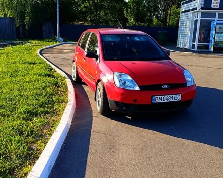Красный Форд Фиеста, объемом двигателя 1.4 л и пробегом 134 тыс. км за 4100 $, фото 1 на Automoto.ua