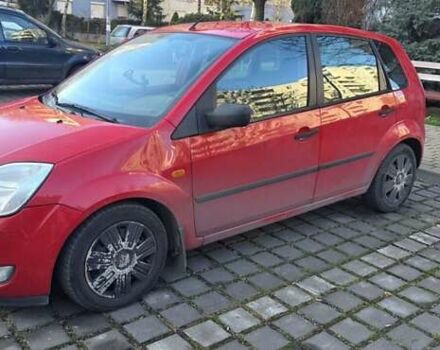 Красный Форд Фиеста, объемом двигателя 1.4 л и пробегом 260 тыс. км за 1699 $, фото 1 на Automoto.ua
