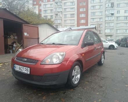 Форд Фиеста 2006 в Белой Церкве на Automoto.ua Красный Форд Фиеста, объемом двигателя 1.2 л и пробегом 143 тыс. км за 3500 $, фото 1 на Automoto.ua