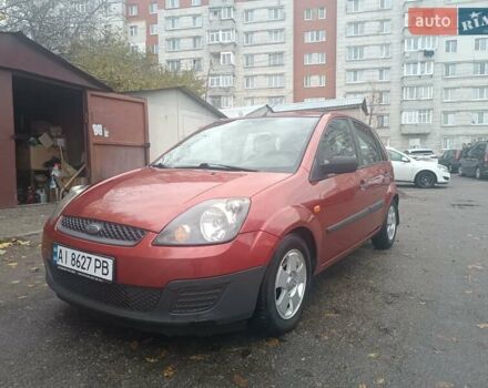 Форд Фиеста 2006 в Белой Церкве на Automoto.ua Красный Форд Фиеста, объемом двигателя 1.25 л и пробегом 143 тыс. км за 3500 $, фото 1 на Automoto.ua