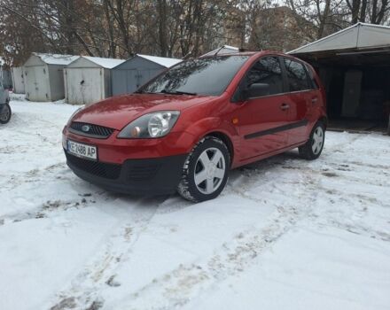 Красный Форд Фиеста, объемом двигателя 1.2 л и пробегом 210 тыс. км за 4500 $, фото 1 на Automoto.ua