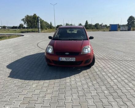 Красный Форд Фиеста, объемом двигателя 1.2 л и пробегом 252 тыс. км за 3450 $, фото 1 на Automoto.ua