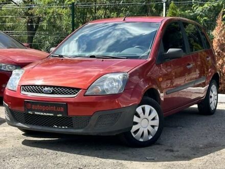 Червоний Форд Фієста, об'ємом двигуна 1.39 л та пробігом 139 тис. км за 5500 $, фото 1 на Automoto.ua