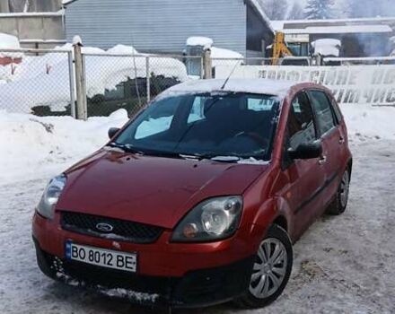 Красный Форд Фиеста, объемом двигателя 1.24 л и пробегом 158 тыс. км за 2990 $, фото 1 на Automoto.ua