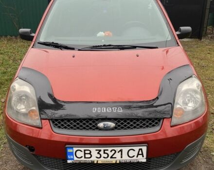 Червоний Форд Фієста, об'ємом двигуна 1.2 л та пробігом 226 тис. км за 3600 $, фото 1 на Automoto.ua