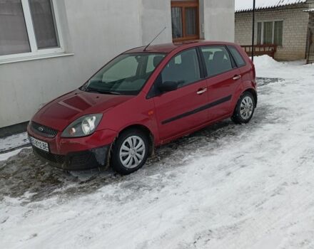 Червоний Форд Фієста, об'ємом двигуна 1.2 л та пробігом 159 тис. км за 3999 $, фото 1 на Automoto.ua