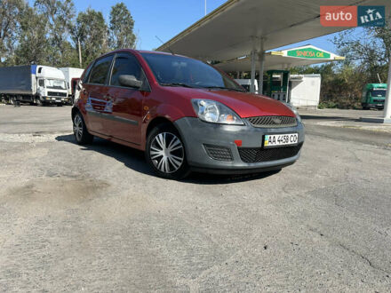 Форд Фиеста 2006 в Днепре (Днепропетровске) на Automoto.ua Красный Форд Фиеста, объемом двигателя 1.39 л и пробегом 237 тыс. км за 3800 $, фото 1 на Automoto.ua