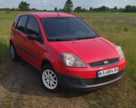 Красный Форд Фиеста, объемом двигателя 1.25 л и пробегом 153 тыс. км за 3600 $, фото 1 на Automoto.ua