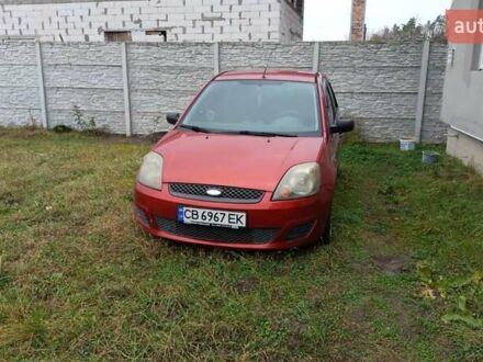 Красный Форд Фиеста, объемом двигателя 1.25 л и пробегом 168 тыс. км за 2899 $, фото 1 на Automoto.ua