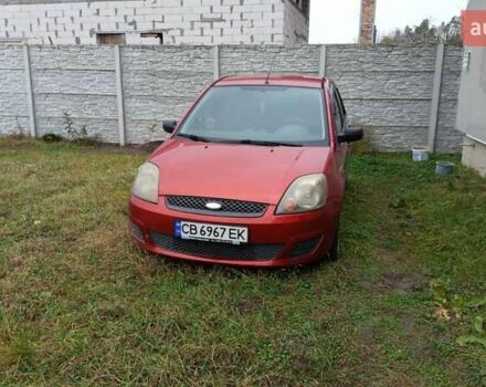 Красный Форд Фиеста, объемом двигателя 1.25 л и пробегом 168 тыс. км за 2899 $, фото 1 на Automoto.ua