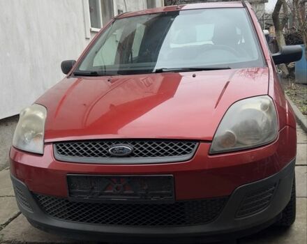 Красный Форд Фиеста, объемом двигателя 1.25 л и пробегом 190 тыс. км за 1700 $, фото 1 на Automoto.ua