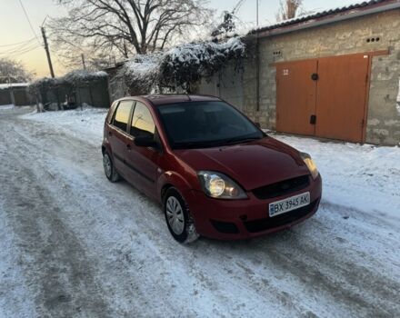 Красный Форд Фиеста, объемом двигателя 1.3 л и пробегом 250 тыс. км за 1999 $, фото 1 на Automoto.ua