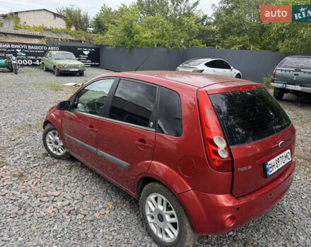 Красный Форд Фиеста, объемом двигателя 1.4 л и пробегом 200 тыс. км за 2200 $, фото 1 на Automoto.ua
