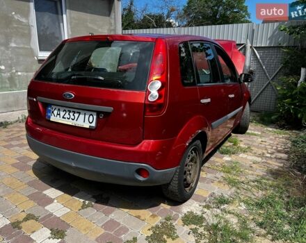 Красный Форд Фиеста, объемом двигателя 1.3 л и пробегом 279 тыс. км за 3100 $, фото 1 на Automoto.ua