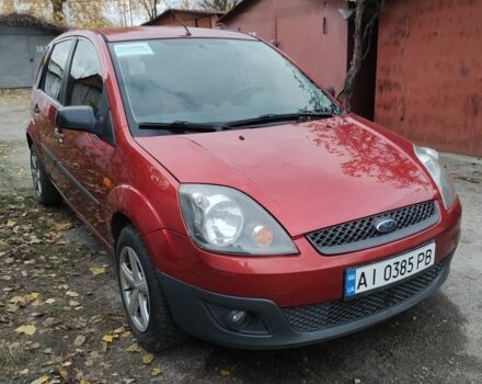Форд Фиеста 2008 в Броварах на Automoto.ua Красный Форд Фиеста, объемом двигателя 1.4 л и пробегом 134 тыс. км за 4300 $, фото 1 на Automoto.ua
