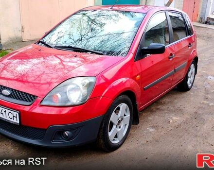 Красный Форд Фиеста, объемом двигателя 1.4 л и пробегом 145 тыс. км за 4700 $, фото 1 на Automoto.ua