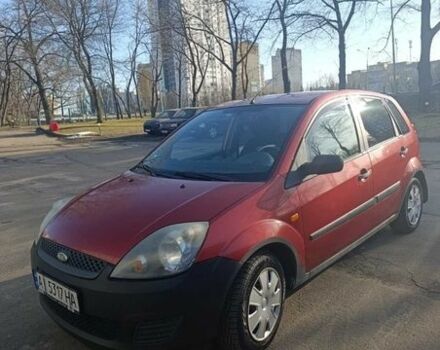 Красный Форд Фиеста, объемом двигателя 1.24 л и пробегом 198 тыс. км за 3200 $, фото 1 на Automoto.ua