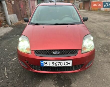Красный Форд Фиеста, объемом двигателя 1.24 л и пробегом 177 тыс. км за 2700 $, фото 1 на Automoto.ua