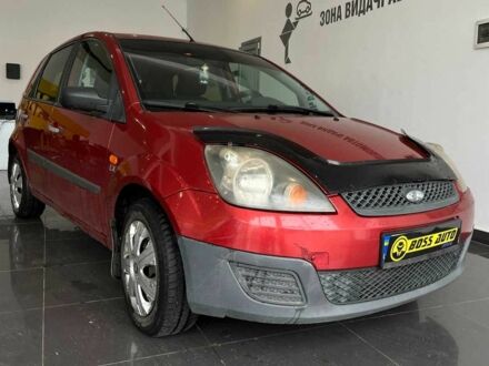 Красный Форд Фиеста, объемом двигателя 1.2 л и пробегом 164 тыс. км за 4150 $, фото 1 на Automoto.ua