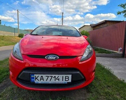 Красный Форд Фиеста, объемом двигателя 1.39 л и пробегом 122 тыс. км за 6200 $, фото 1 на Automoto.ua