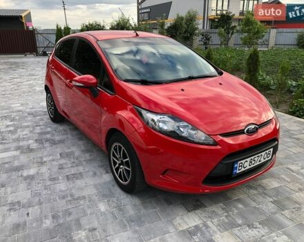 Красный Форд Фиеста, объемом двигателя 1.24 л и пробегом 92 тыс. км за 5500 $, фото 1 на Automoto.ua