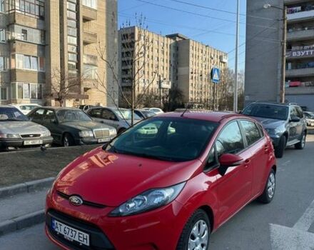 Красный Форд Фиеста, объемом двигателя 1.39 л и пробегом 112 тыс. км за 7400 $, фото 1 на Automoto.ua