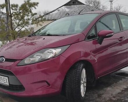 Красный Форд Фиеста, объемом двигателя 1.39 л и пробегом 166 тыс. км за 7200 $, фото 1 на Automoto.ua