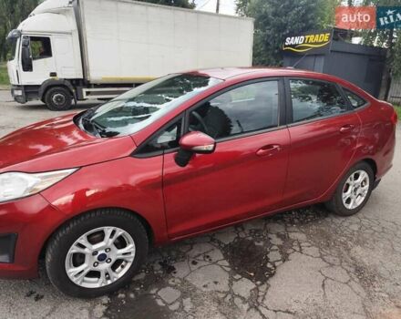Красный Форд Фиеста, объемом двигателя 1.6 л и пробегом 250 тыс. км за 6200 $, фото 1 на Automoto.ua