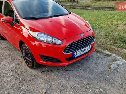 Червоний Форд Фієста, об'ємом двигуна 1 л та пробігом 67 тис. км за 7350 $, фото 1 на Automoto.ua