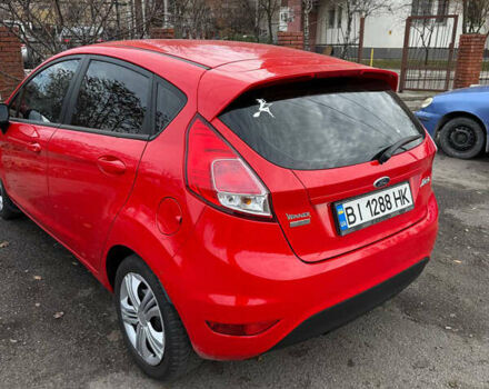 Червоний Форд Фієста, об'ємом двигуна 1.1 л та пробігом 147 тис. км за 6500 $, фото 1 на Automoto.ua
