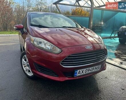 Красный Форд Фиеста, объемом двигателя 1.6 л и пробегом 178 тыс. км за 5400 $, фото 1 на Automoto.ua