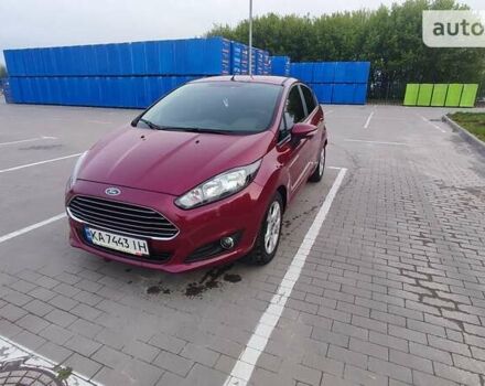 Красный Форд Фиеста, объемом двигателя 1.6 л и пробегом 148 тыс. км за 8900 $, фото 1 на Automoto.ua