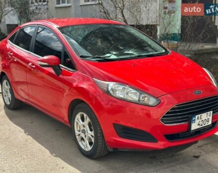 Красный Форд Фиеста, объемом двигателя 1.6 л и пробегом 244 тыс. км за 6400 $, фото 1 на Automoto.ua