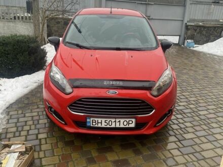 Красный Форд Фиеста, объемом двигателя 1.2 л и пробегом 180 тыс. км за 5500 $, фото 1 на Automoto.ua