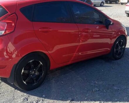 Красный Форд Фиеста, объемом двигателя 1.3 л и пробегом 109 тыс. км за 5750 $, фото 1 на Automoto.ua