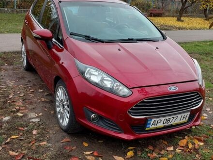 Форд Фиеста 2014 в Днепре (Днепропетровске) на Automoto.ua Красный Форд Фиеста, объемом двигателя 1.6 л и пробегом 104 тыс. км за 4000 $, фото 1 на Automoto.ua