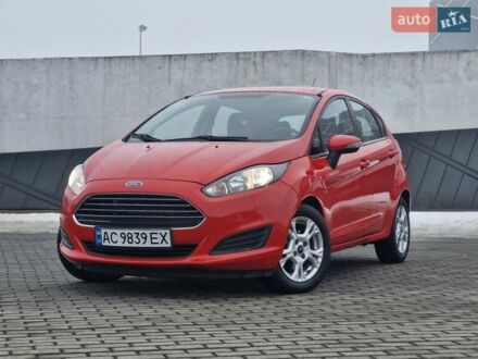 Форд Фиеста 2014 в Львове на Automoto.ua Красный Форд Фиеста, объемом двигателя 1.6 л и пробегом 181 тыс. км за 6999 $, фото 1 на Automoto.ua