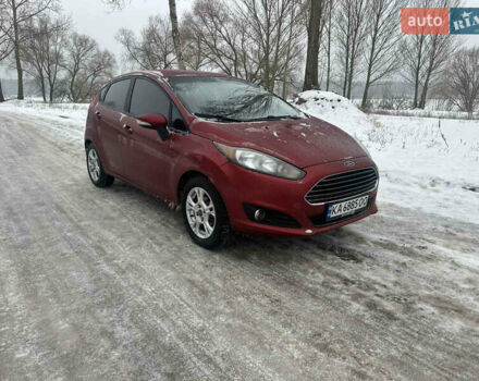Красный Форд Фиеста, объемом двигателя 1.6 л и пробегом 40 тыс. км за 7350 $, фото 1 на Automoto.ua